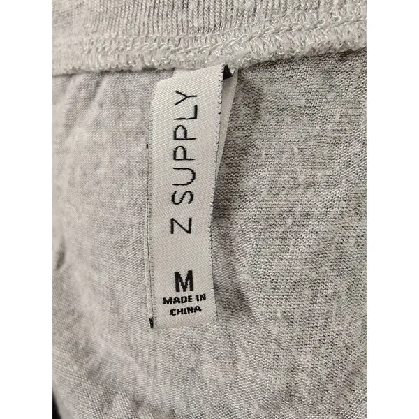 Women Z Supply Swing Tank Top Gray Medium - Image 5