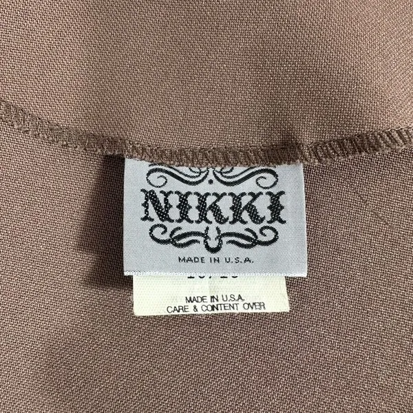 Vintage Nikki Oversized Fashion Vest Women’s Size 15/16 (XL) - Image 2