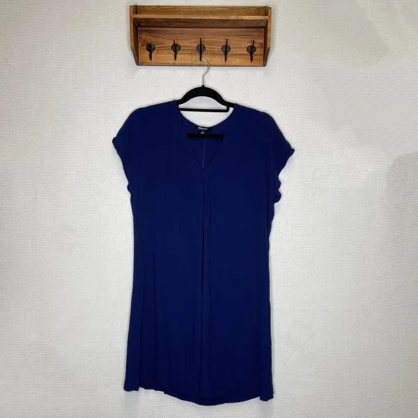 Madewell | Royal Blue Colored‎ Shirt Dress Large - Image 2