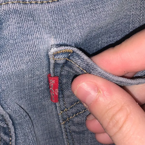Levi’s Classic Straight Leg Jeans Stretch Size 6 - Image 5
