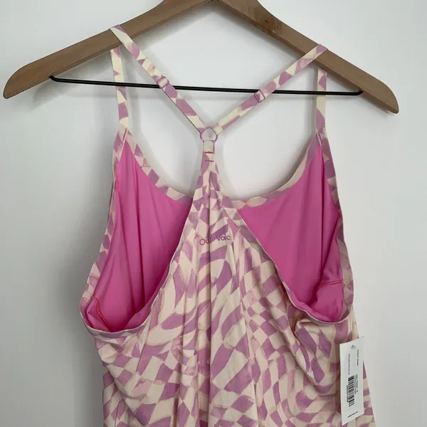 Outdoor Voices Exercise Dress Wavy Checker Womens XL New Athleticwear Pickleball - Image 5