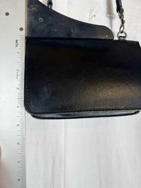 Patricia Nash Bag Crossbody Leather Black - Image 4