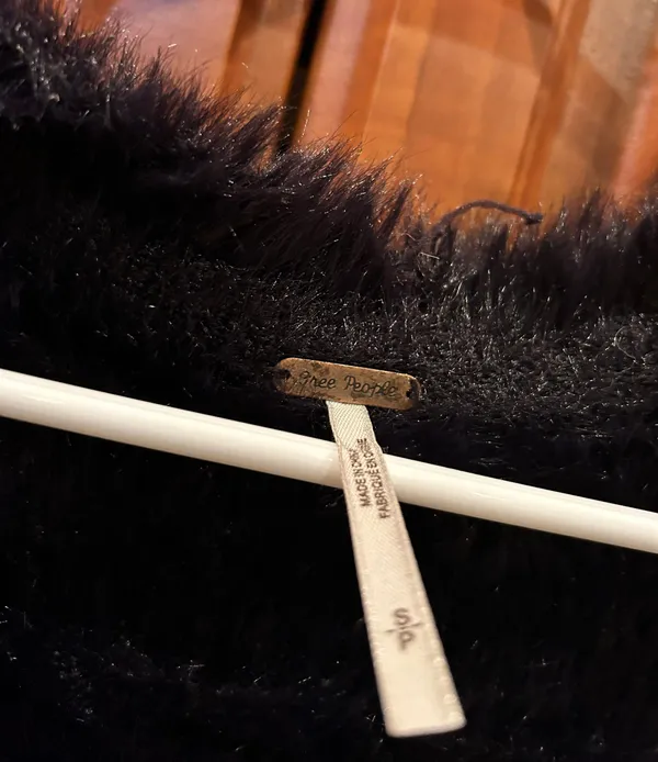 Free People Fuzzy Cardigan - Image 5