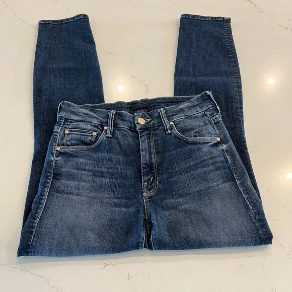 Mother Denim The Looker Crop Jeans in On the‎ Edge Size 25 - Image 5