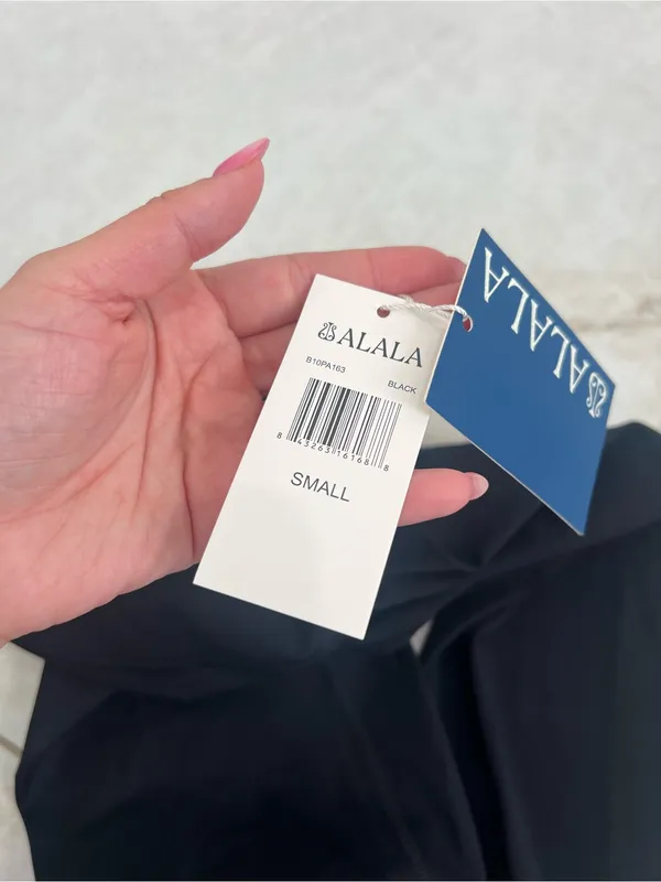 NWT ALALA Black Athletic Pants Size Small - Image 3