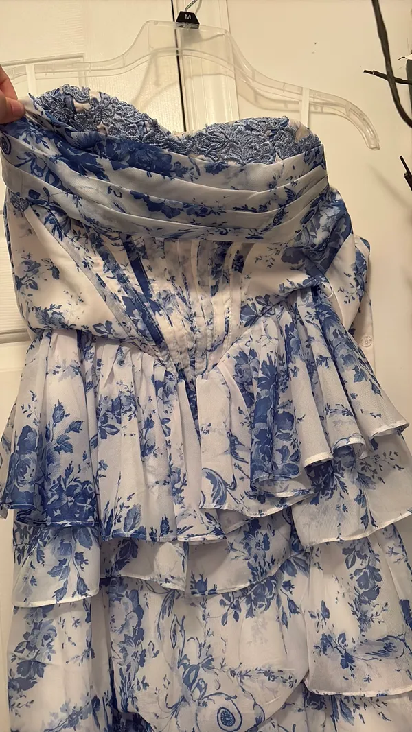 Prom Dress Blue - Image 4