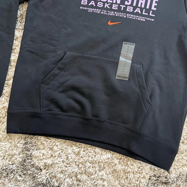 NWT NIKE Golden State Valkyries Club WNBA Pullover Hoodie - Image 2