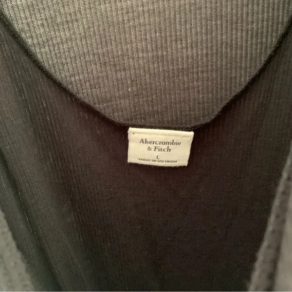 Abercrombie and Fitch Black Long Sleeve with Tank Top - Image 3