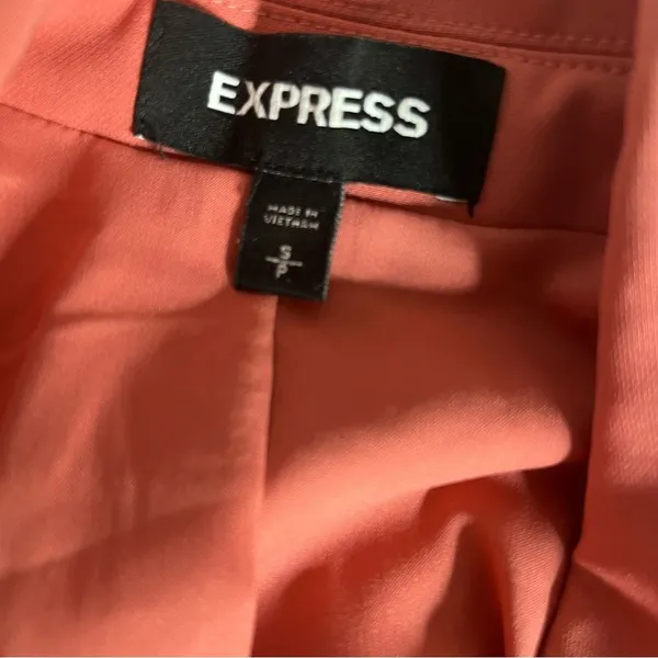 EXPRESS Blazer Suit Jacket Double Breasted Lined Pockets Womens Size Small - Image 10