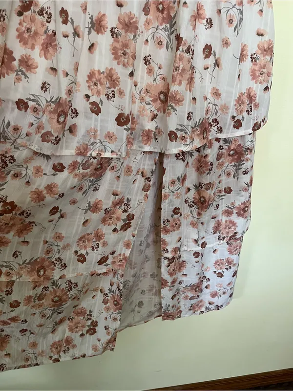 NEW Altar’d State Floral Evara Tiered Midi Skirt Size Large NWT - Image 5