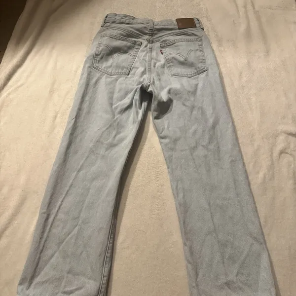 Levi's Waterless Ribcage Straight Ankle Sz 29 - Image 16