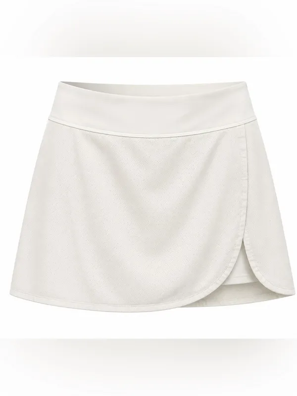 Callaway White Perforated Golf Tennis Skort Built-In Shorts Women’s M - Image 2