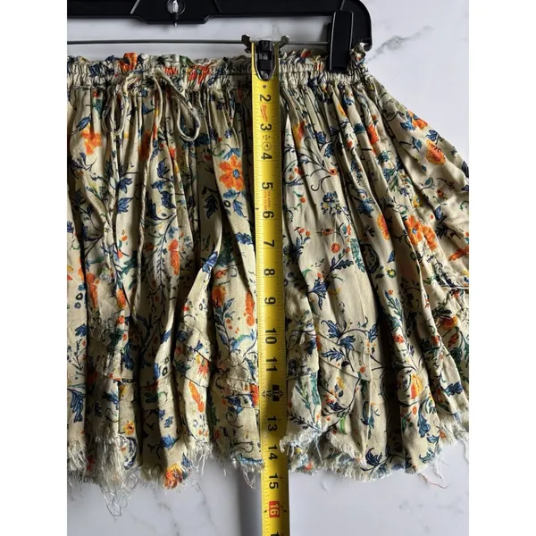 Free People Third Charm Printed Mini Skirt Women’s Size XS - Image 4