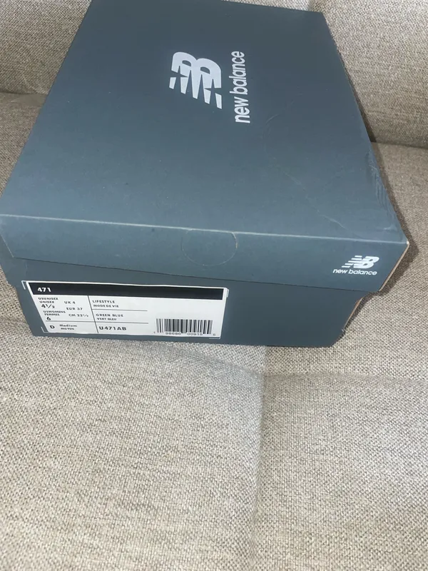 New Balance Gender Neutral 471 Sneaker New Spruce/ Ice Blue - Image 10
