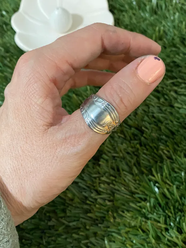 Ring Size 7.5 Silver - Image 7