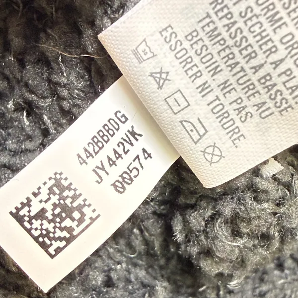 Aerie Womens Quarter Zip Sherpa Pullover Sweater‎ Charcoal Gray Medium JY442VK - Image 8