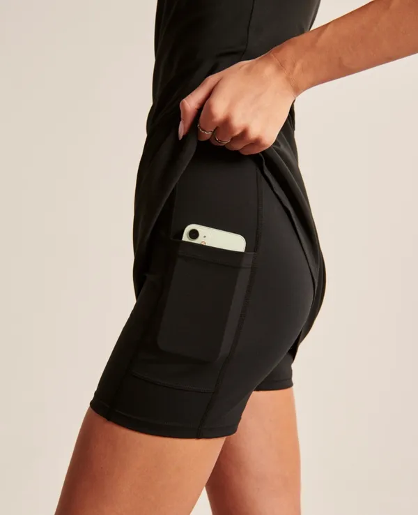 Abercrombie One Shoulder Traveler Mini Dress - Image 3