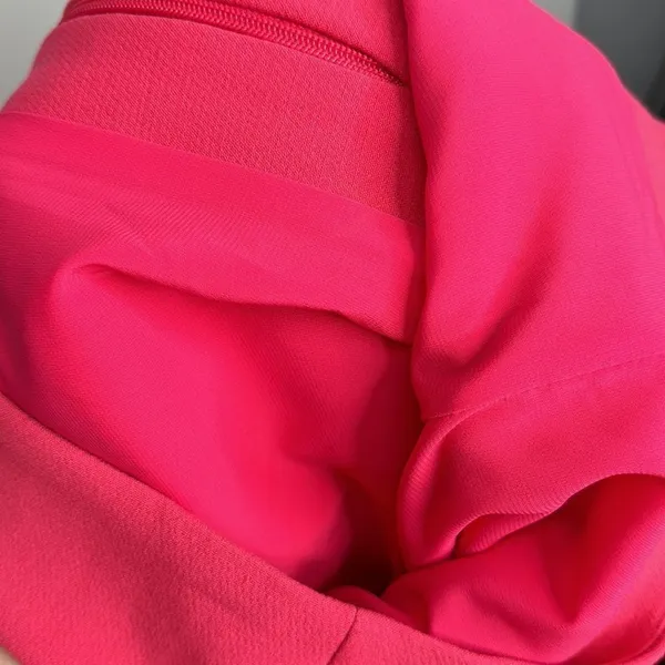 Bec &‎ Bridge Hot Pink Sleeveless Mini Sheath Dress Front Zipper Detail Size 2 - Image 9