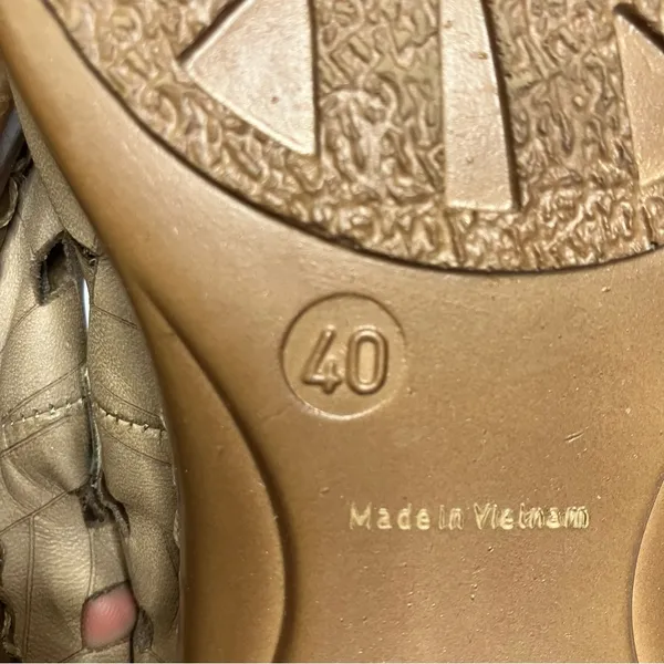 Rieker Doris 75 cut out shoes‎ tan size 40 - Image 8