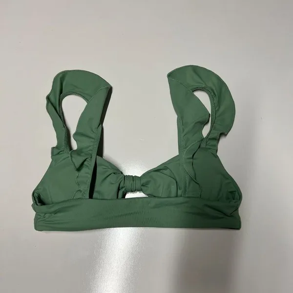 Dippin Daisy's Countess Bikini Top & Ultra Bottoms in Green - Image 8