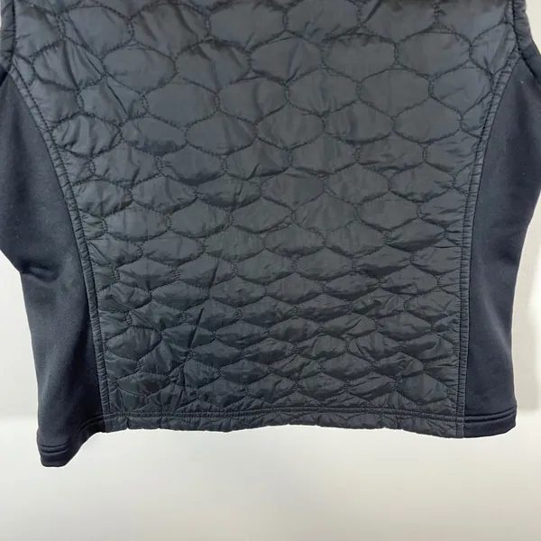 LL Bean PrimaLoft Packaway Vest Womens Small Black‎ Quilted Full Zip Gorpcore - Image 11