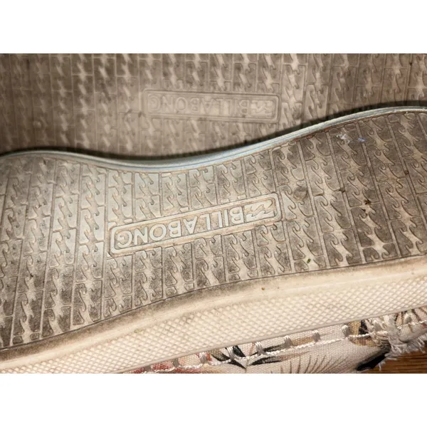Billabong Cruiser Floral Print Canvas Slip On Shoes Women's‎ Size 7.5 - Image 4