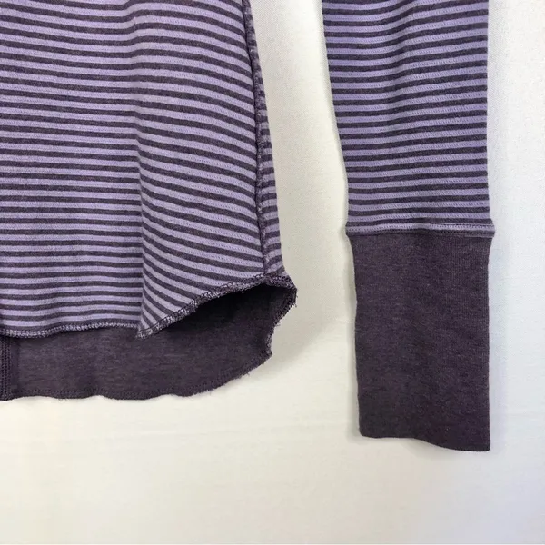Lululemon Open Your Heart Stripe Reversible Fitted Long Sleeve Athletic Top‎ 2 - Image 6