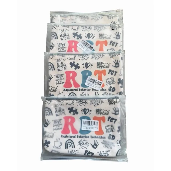 RBT Makeup Bag Bundle 4 Registered Behavior Technician Gift Pouches - Image 7