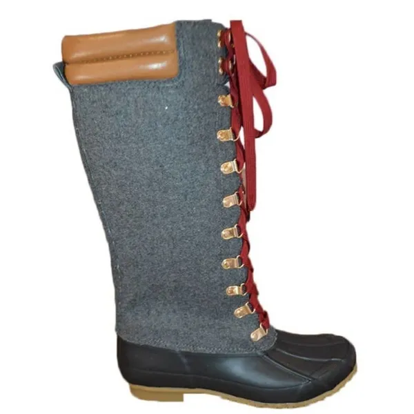 JOIE Demelza Winter Rain Boots in Charcoal Sz. 39 (US 9) - Image 2