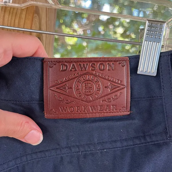 Dawson Workwear Women's Navy Blue Straight Leg Pants Size 27. NEW! - Image 4