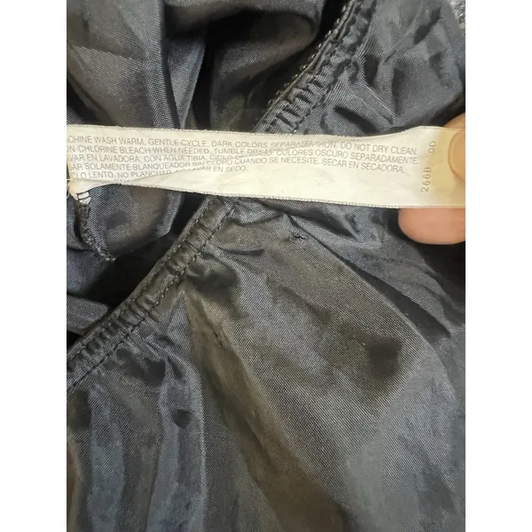 Vintage Black Slip/skirt With Lace Trim Size Large Gothic Fairy Romantic - Image 4