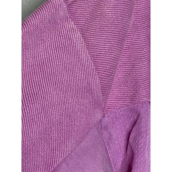Saltwater Luxe Pink Hoodie Shorts Matching Set Size S Coastal Lounge - Image 11