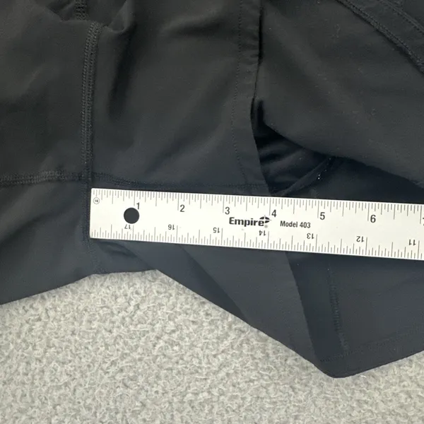 Lululemon Speed Up Shorts Mid Rise 4" Black Athletic Athleisure Women's 4 - Image 8