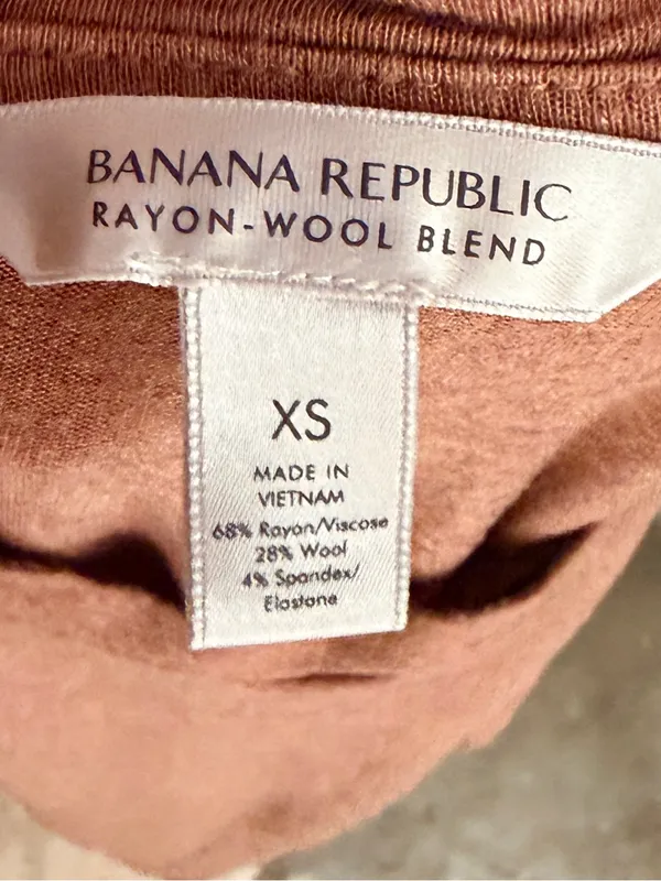 Banana Republic Wool Blend Shirt - Image 4