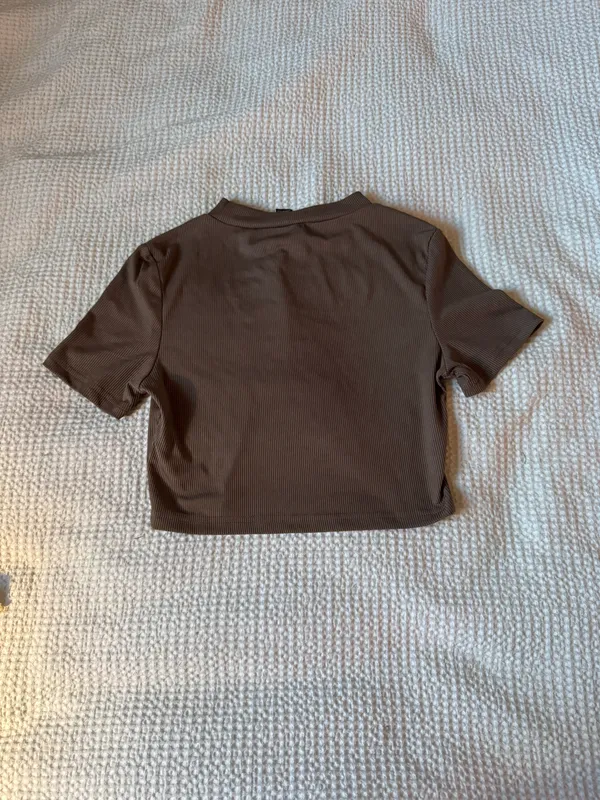Colorado Crop Tee Brown - Image 2