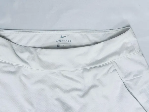Nike Dri Fit Courtside White Tennis Skirt/Skort - M - Image 9