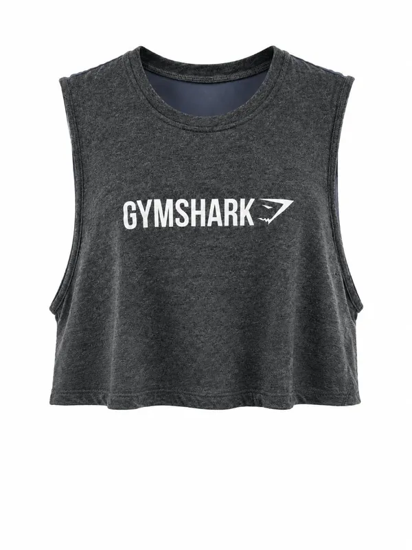 Gymshark OG Mesh Back Cropped Workout Tank M - Image 2
