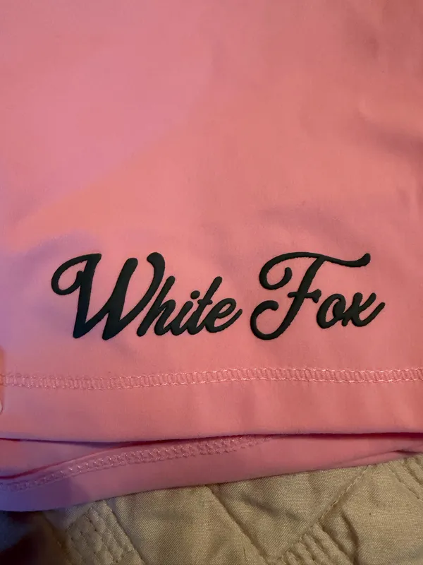White Fox Boutique Shorts Pink Biker - Image 6