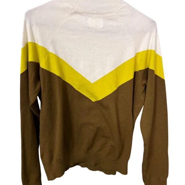 🌞 Offline by Aerie Colorblock Mock Neck Sweater XXL Cozy Chic 🌞 - Image 2