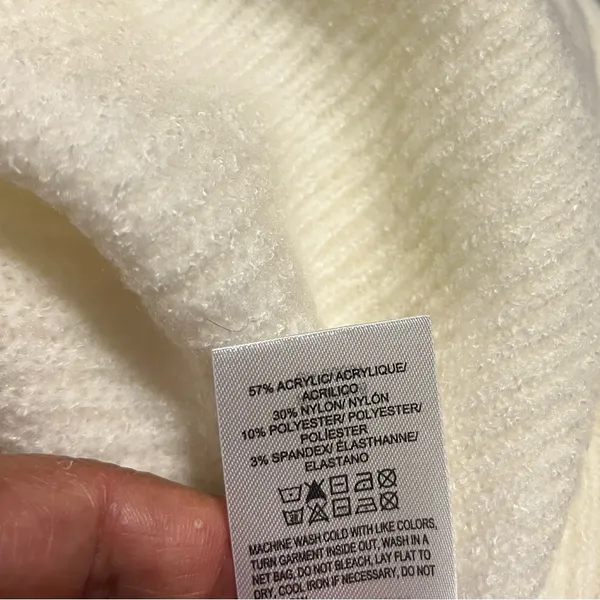 Lucky Brand Ivory Knit Sweater - Image 6