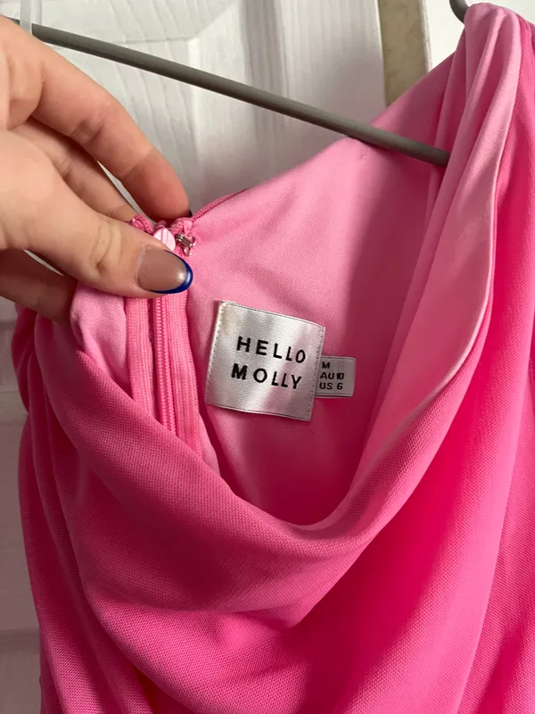 Hello Molly Pink Dress - Image 3