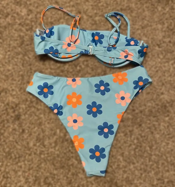 Aurelle Swim Summer Floral Bikini Set - Image 2