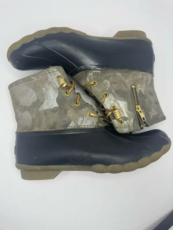Sperry Waterproof Duck Boots Size 9.5 - Image 10