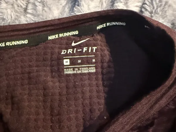 Nike Running Dri‑FIT long sleeve top - Plum Size Medium - Image 5