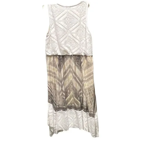 Live and let Live size XL maxi lace Asymmetrical hem - Image 2