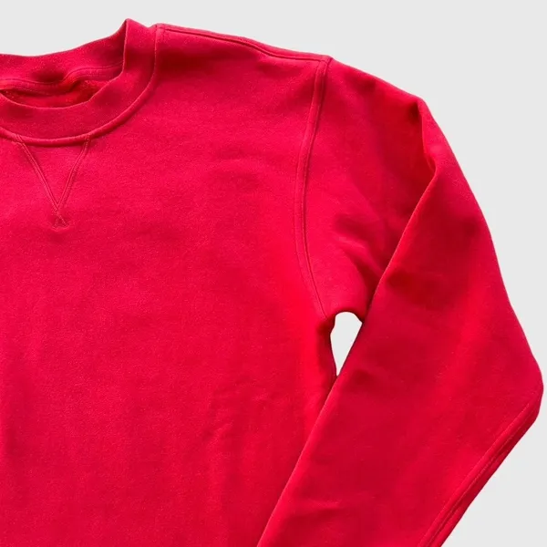 Lululemon All Yours Crewneck Sweatshirt Red Long Sleeve Pullover Women's Size 4 - Image 3