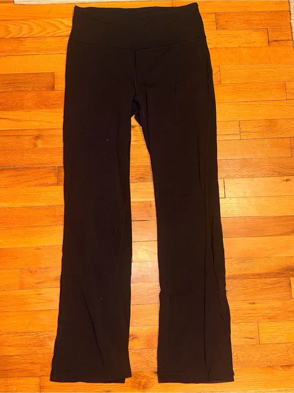 Lululemon Groove Pant Flare Leggings Nulu Navy size‎ 10 - Image 2