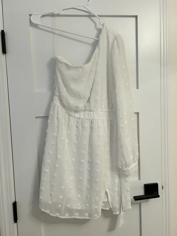 Pink Lily Love You More White Dress - Image 5