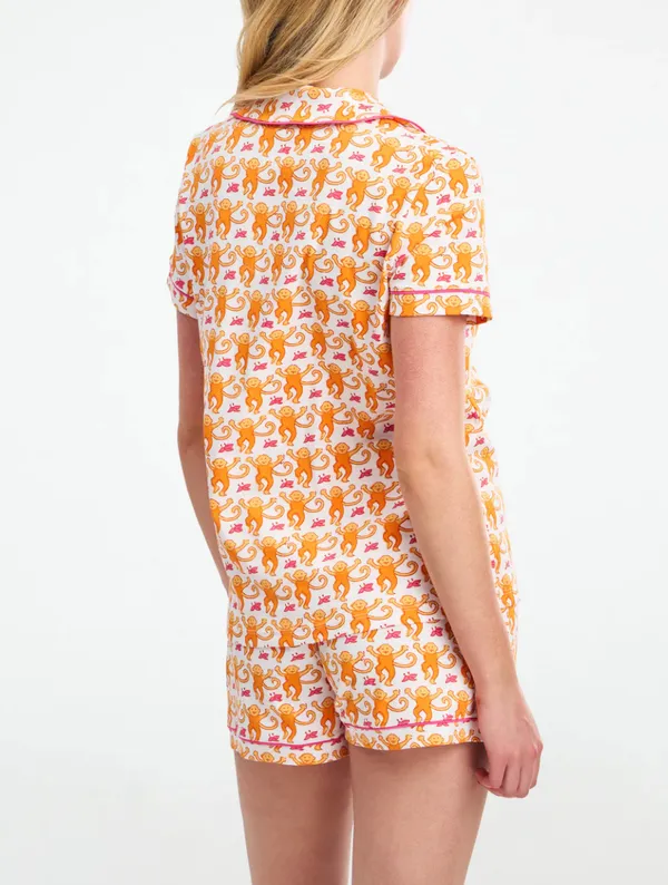 Orange Roller Rabbit Pajama Set - Image 3