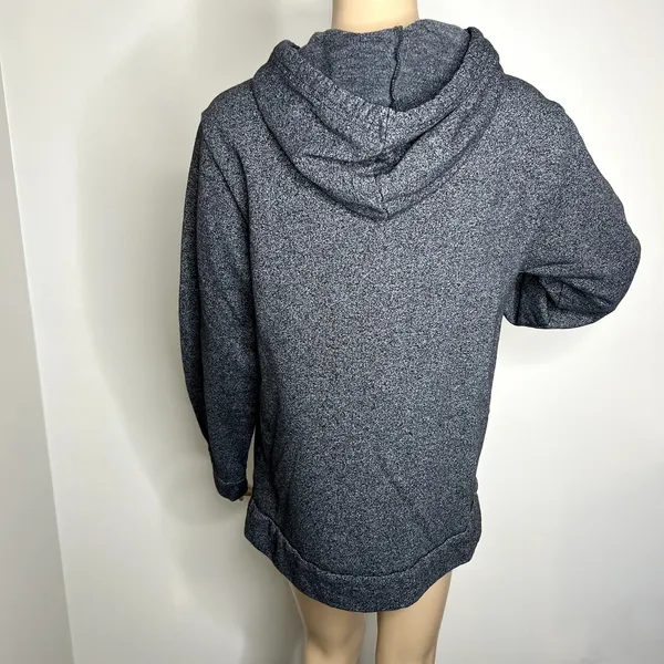 Harry Potter Hogwarts House Crest Gray Hooded Sweatshirt - Image 3